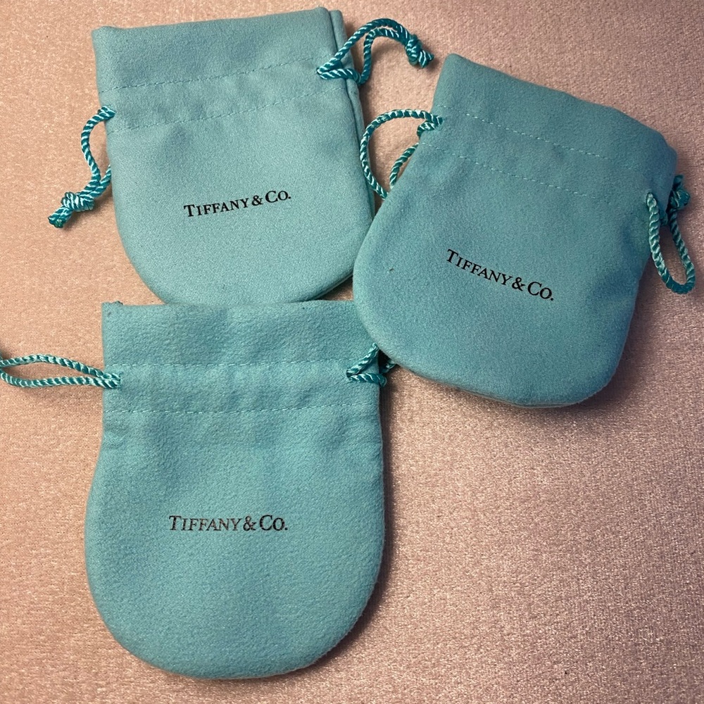 Authentic BN Tiffany & Co. Jewellery Pouch sold separately
